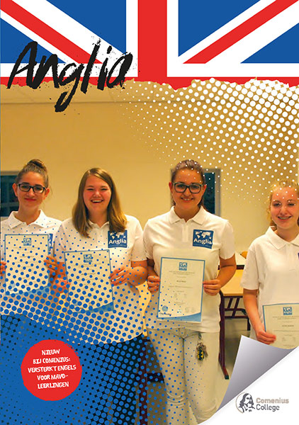 Voor wie méér wil met engels: Anglia examen behalen op Comenius College Nieuwerkerk.